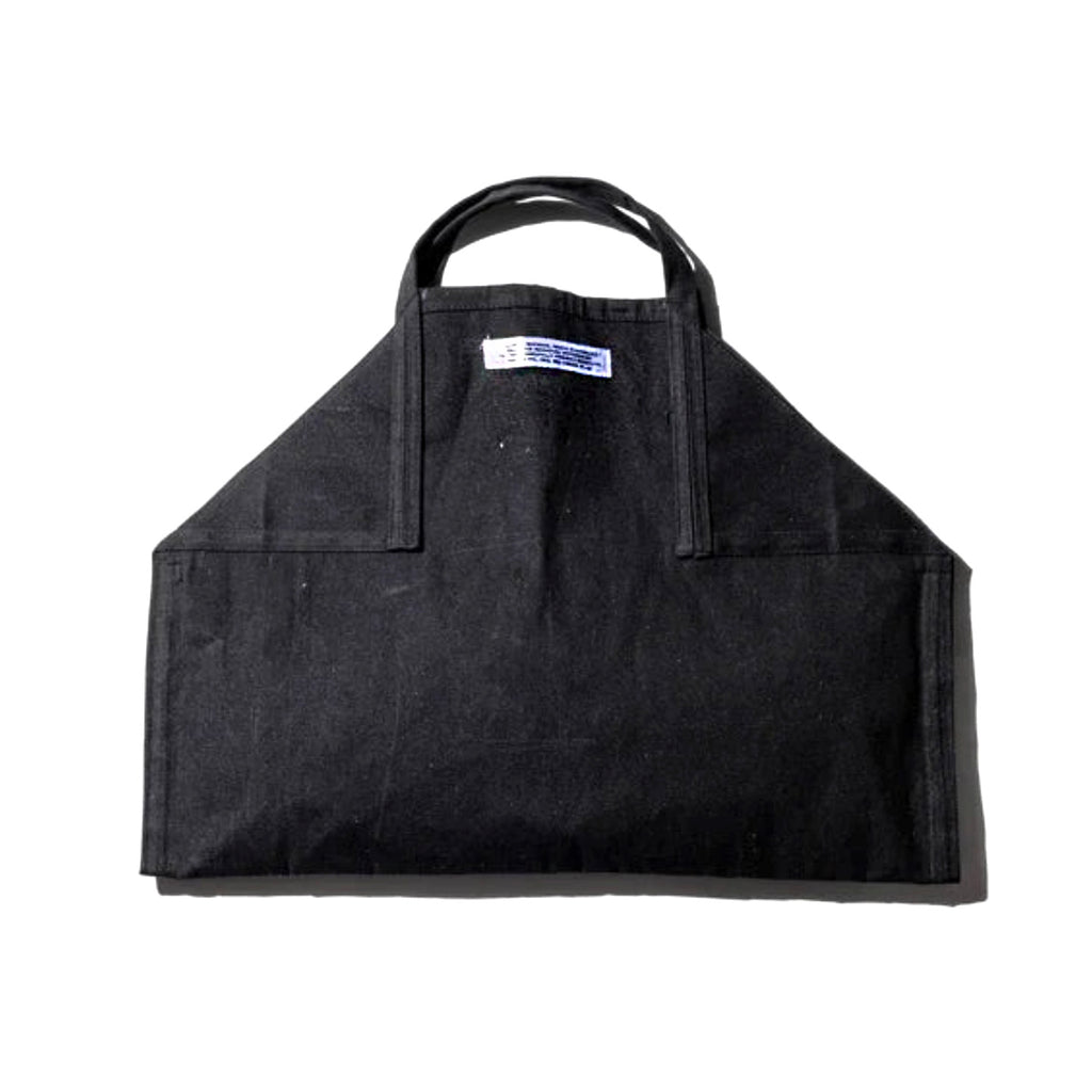 Canvas Foraging / Log Carrier Bag / Black