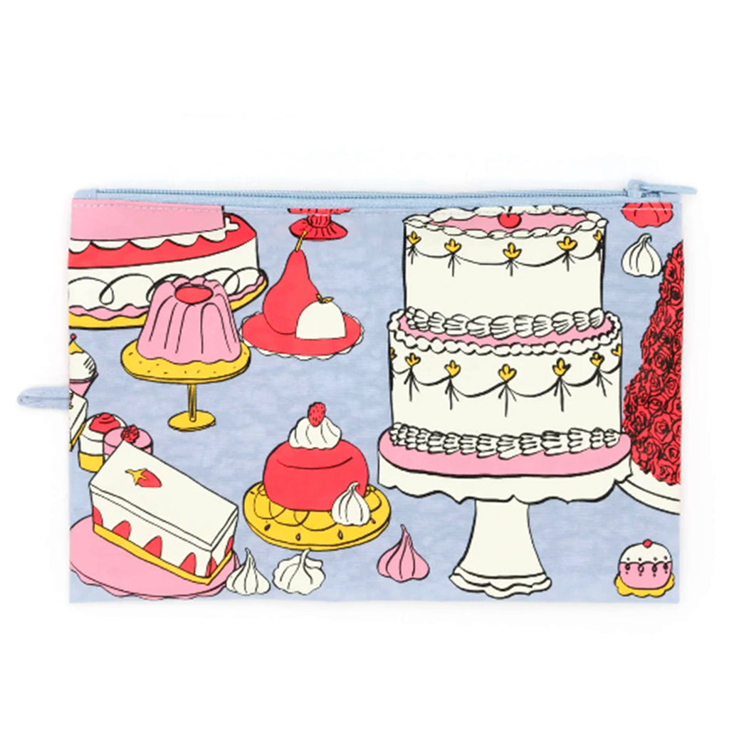 Baggu Flat Large Zip Pouch / Patisserie