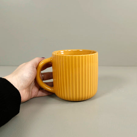 Fluted Mug / Saffron