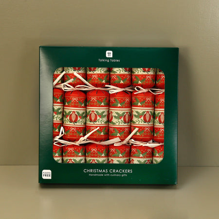 Folklore Red Christmas Crackers
