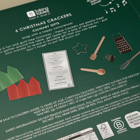 Folklore Red Christmas Crackers