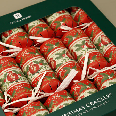 Folklore Red Christmas Crackers
