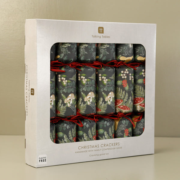 Forest Green Christmas Crackers