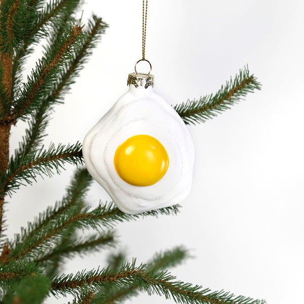 Fried Egg Ornament