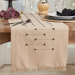 Fringe Line Table Runner / 16" x 72"