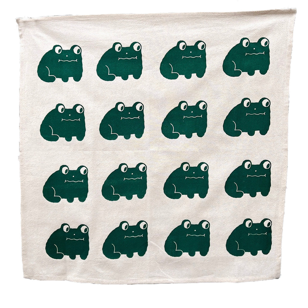 Frogs Tea Towel