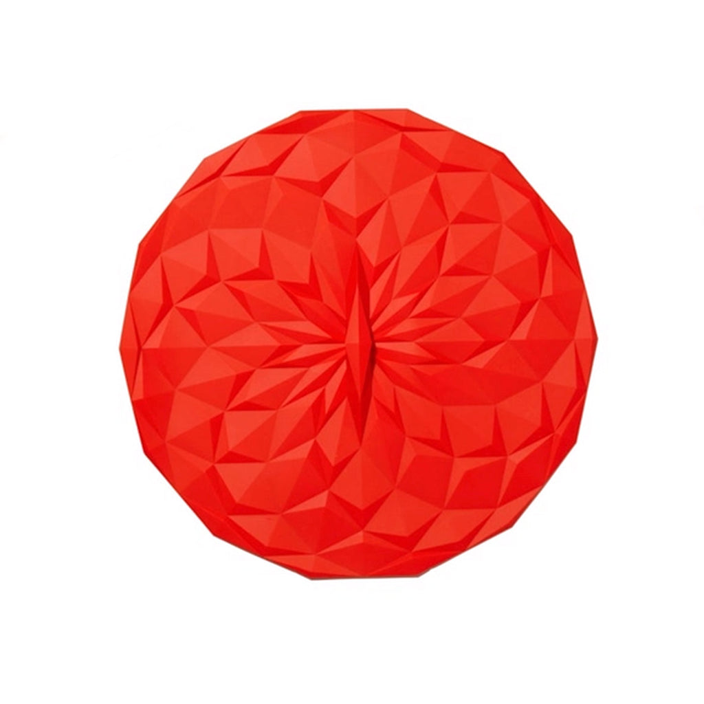 Red Silicone 12" Suction Lid