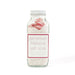 Essential Oil Bath Salt Soak Bottle / Geranium Hibiscus