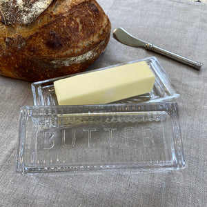 Glass Butter Dish