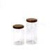 Glass Canister With Acacia Wood Lid / 42 oz