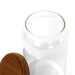 Glass Canister With Acacia Wood Lid / 32 oz