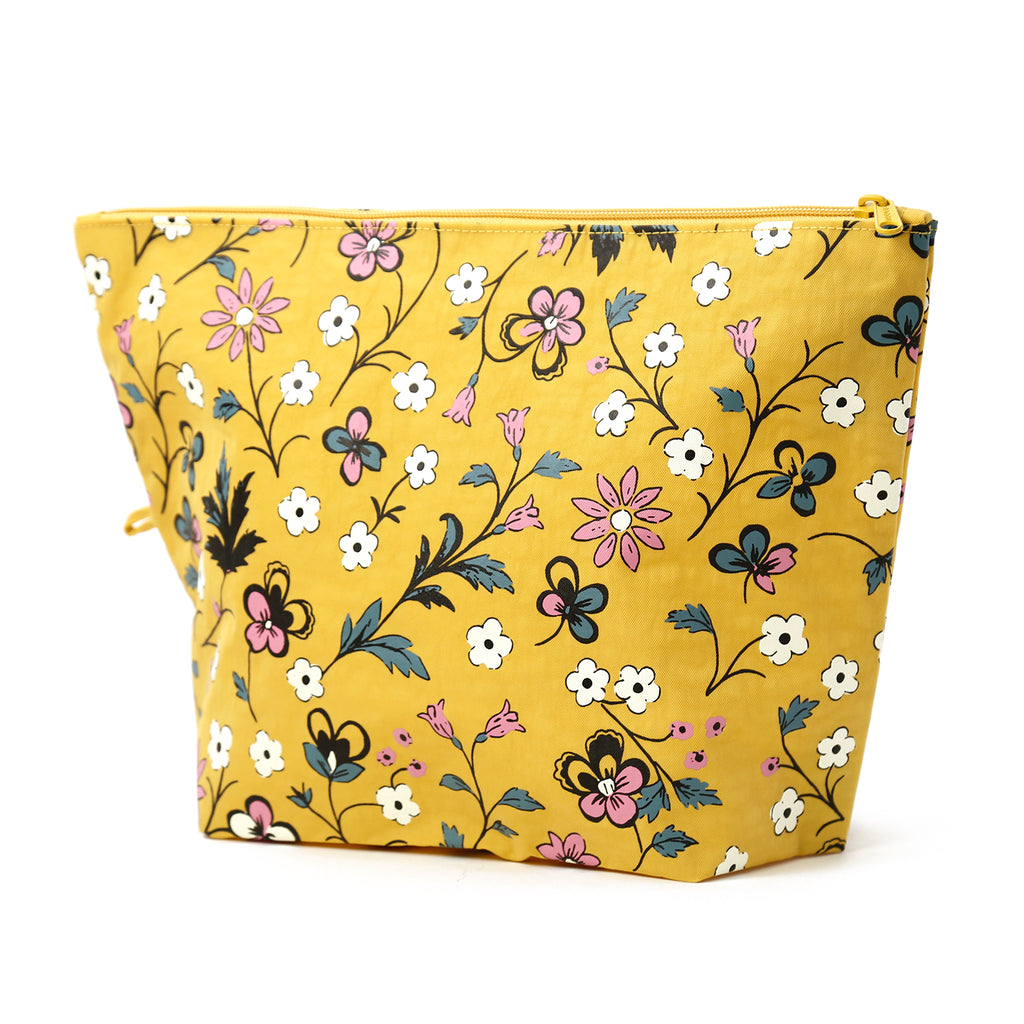 Baggu Large Go Pouch / Wildwood Sunflower