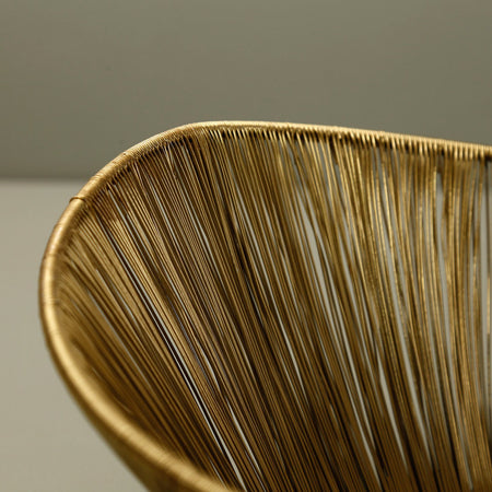 Gold Rhythm Wire Basket