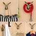 Golden Rabbit Head Hook