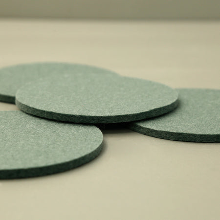 Graf Lantz Round Coaster 4pc Pack / Spruce