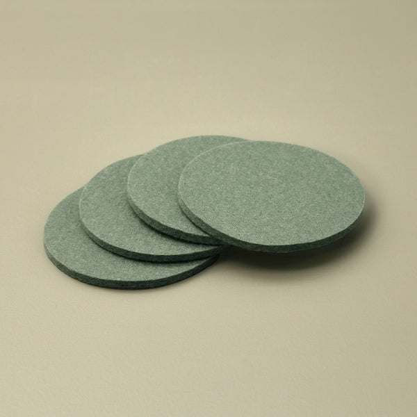 Graf Lantz Round Coaster 4pc Pack / Spruce