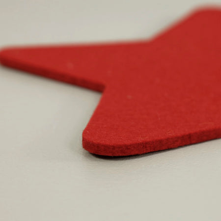 Graf Lantz Felt Trivet / Red Star