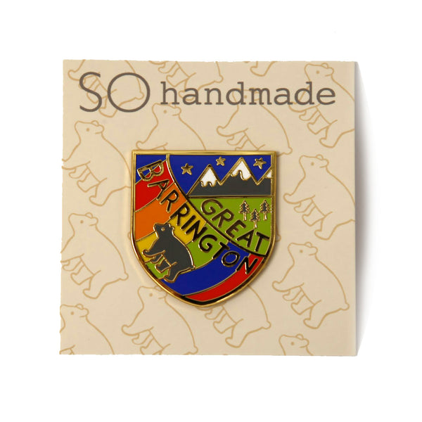 Great Barrington Enamel Pin / Bear