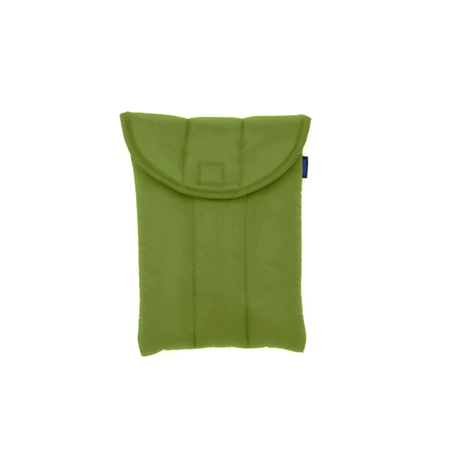 Baggu Puffy Tablet Sleeve 8" / Green Juice