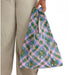 Baggu Standard Grocery Bag / Green Star Plaid