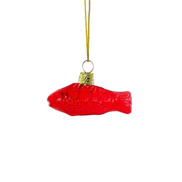 Gummi Fish Glass Ornament