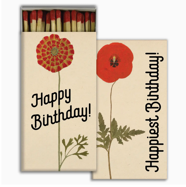 Design Matchboxes / Happiest Birthday