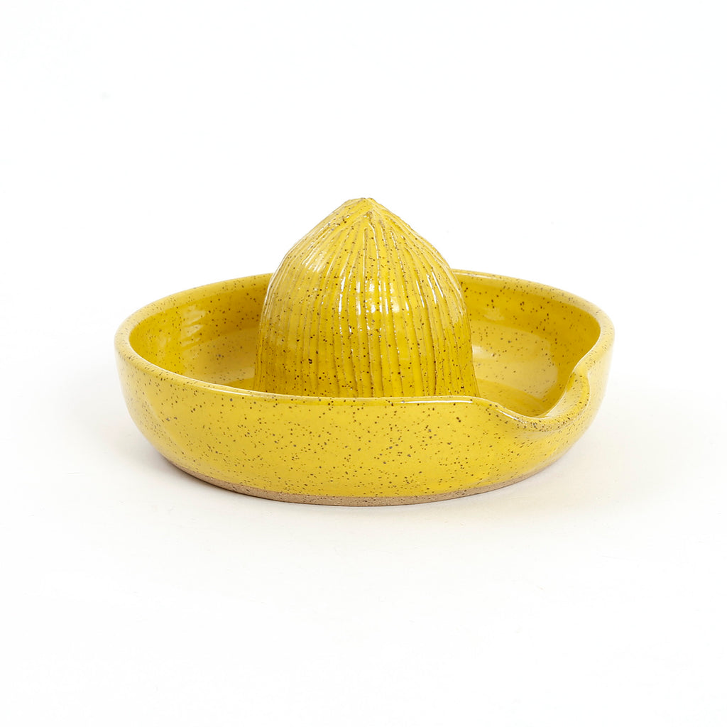 Handmade Ceramic Juicer / Yellow
