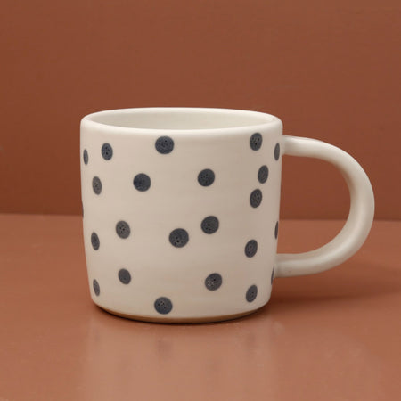Handmade Espresso Mug / Polka Dot
