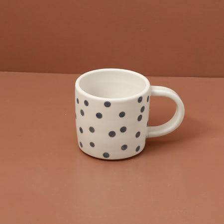 Handmade Espresso Mug / Polka Dot