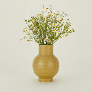 Hawkins Vase / Large / Mustard
