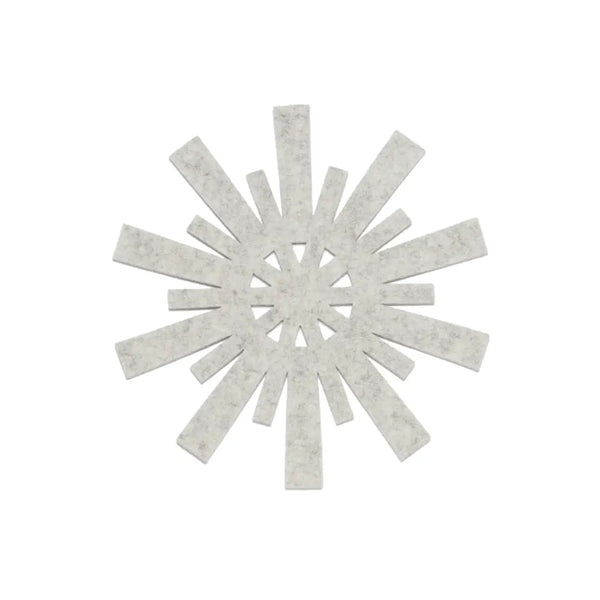 Graf Lantz Starburst Felt Trivet / Heather