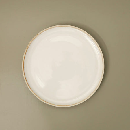 Hermit Salad Plate / Ivory