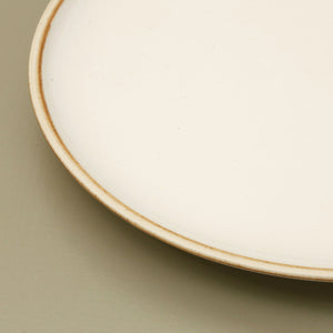 Hermit Salad Plate / Ivory