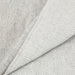 Herringbone Cashmere Throw Blanket / Grey