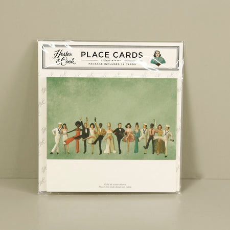 Hester & Cook Paper Place Cards / High Kick