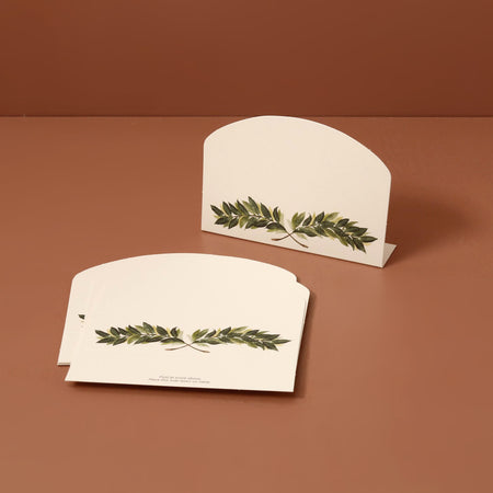 Hester & Cook Paper Place Cards / Laurel Place Card