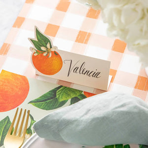 Hester & Cook Paper Place Cards / Orange Orchard