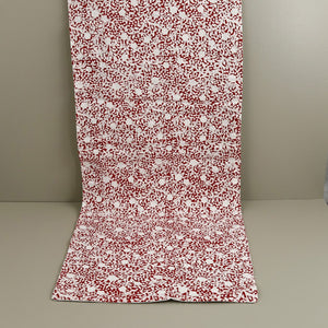 Holiday Winter Berry Block Print Runner 60"