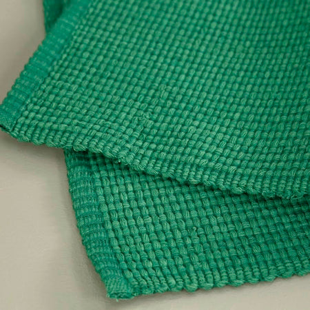 Homespun Solid Placemat / Kelly Green