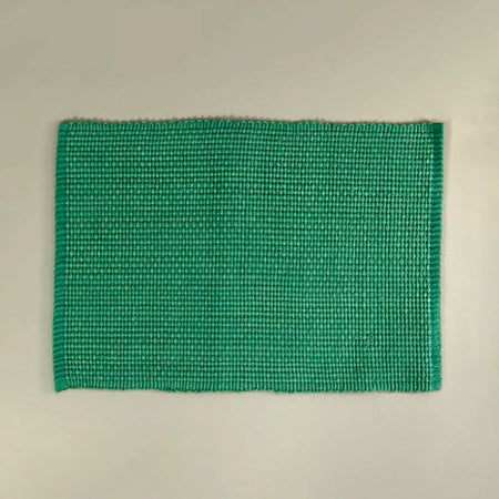 Homespun Solid Placemat / Kelly Green