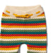Honeycomb Rainbow Tie Waist Knitted Joggers