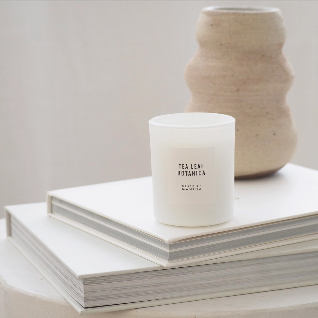 House Of Mahina Candle / Tea Leaf