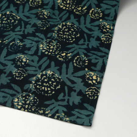 Ichcha Block Print Runner / Flower Field Green 16" x 90"