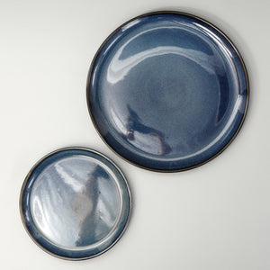Epa Salad/Dessert Plate / Indigo Blue