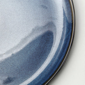 Edan Flat Dinner Plate / Indigo Blue