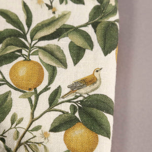Italian Lemons Linen Tablecloth