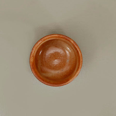 Japanese Ceramic Sake Cups / 2.5oz / Orange