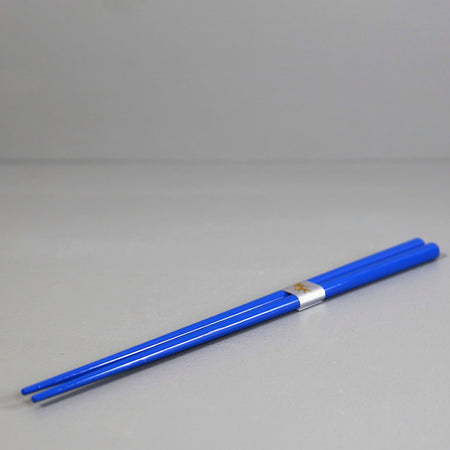 Japanese Style Chopsticks / Royal Blue Wood