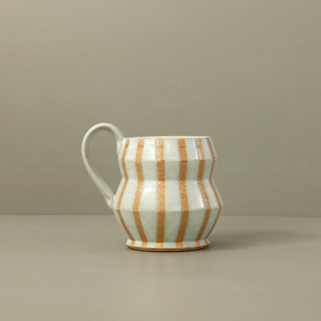 Jeremy Ayers / Accordion Striped Mug