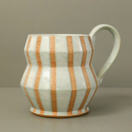Jeremy Ayers / Accordion Striped Mug